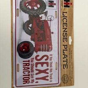 Vanity plate by International Harvester